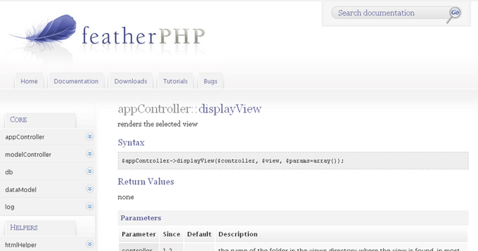 featherPHP